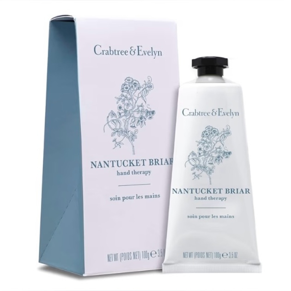 Crabtree & Evelyn Nantucket Briar Hand Care Therapy Cream Moisturizer 100g/3.5oz